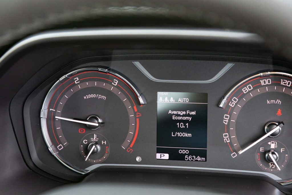 Tachometer of the LDV ute