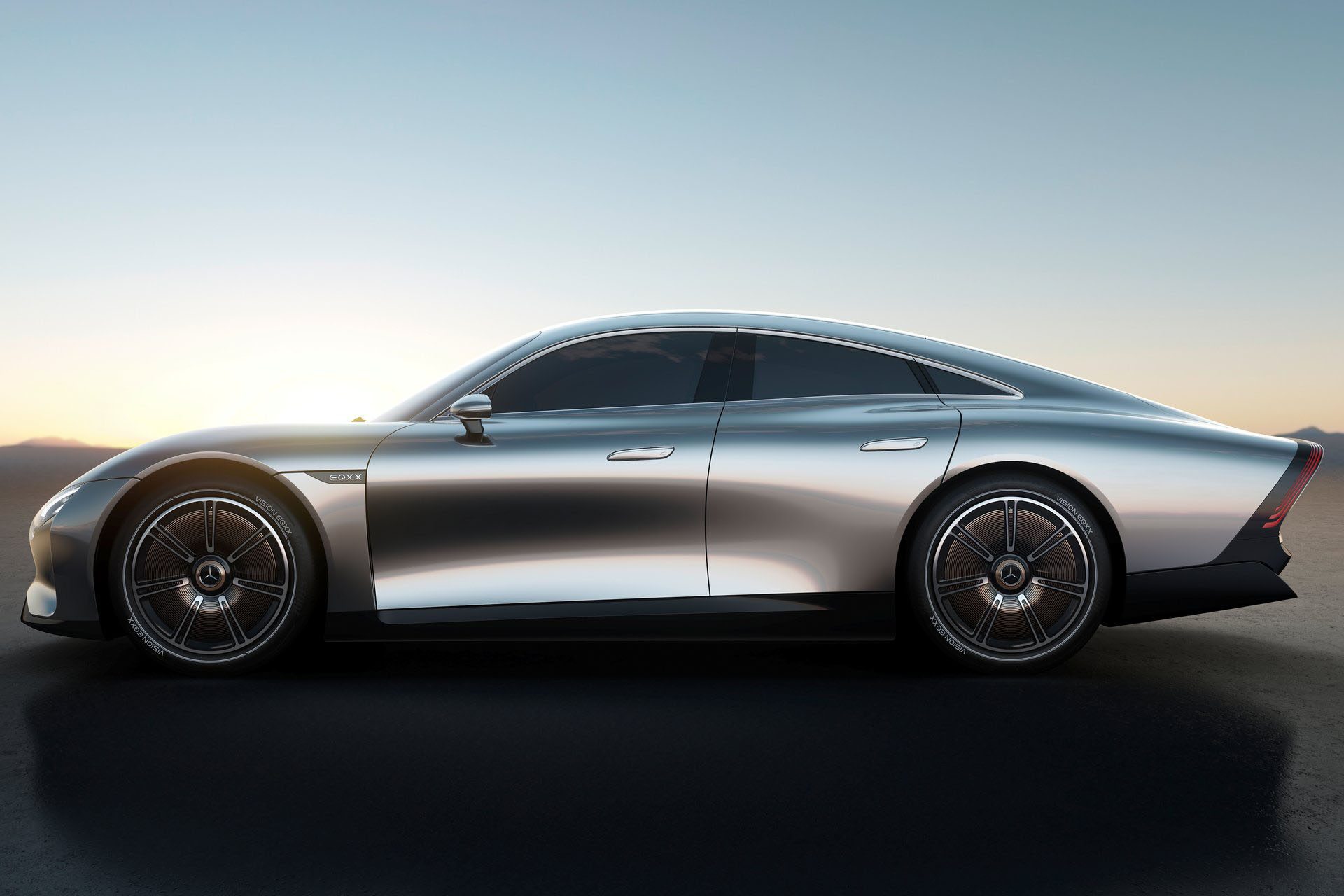 This concept car's production  variant will be the first to use AMG's axial flux motors.