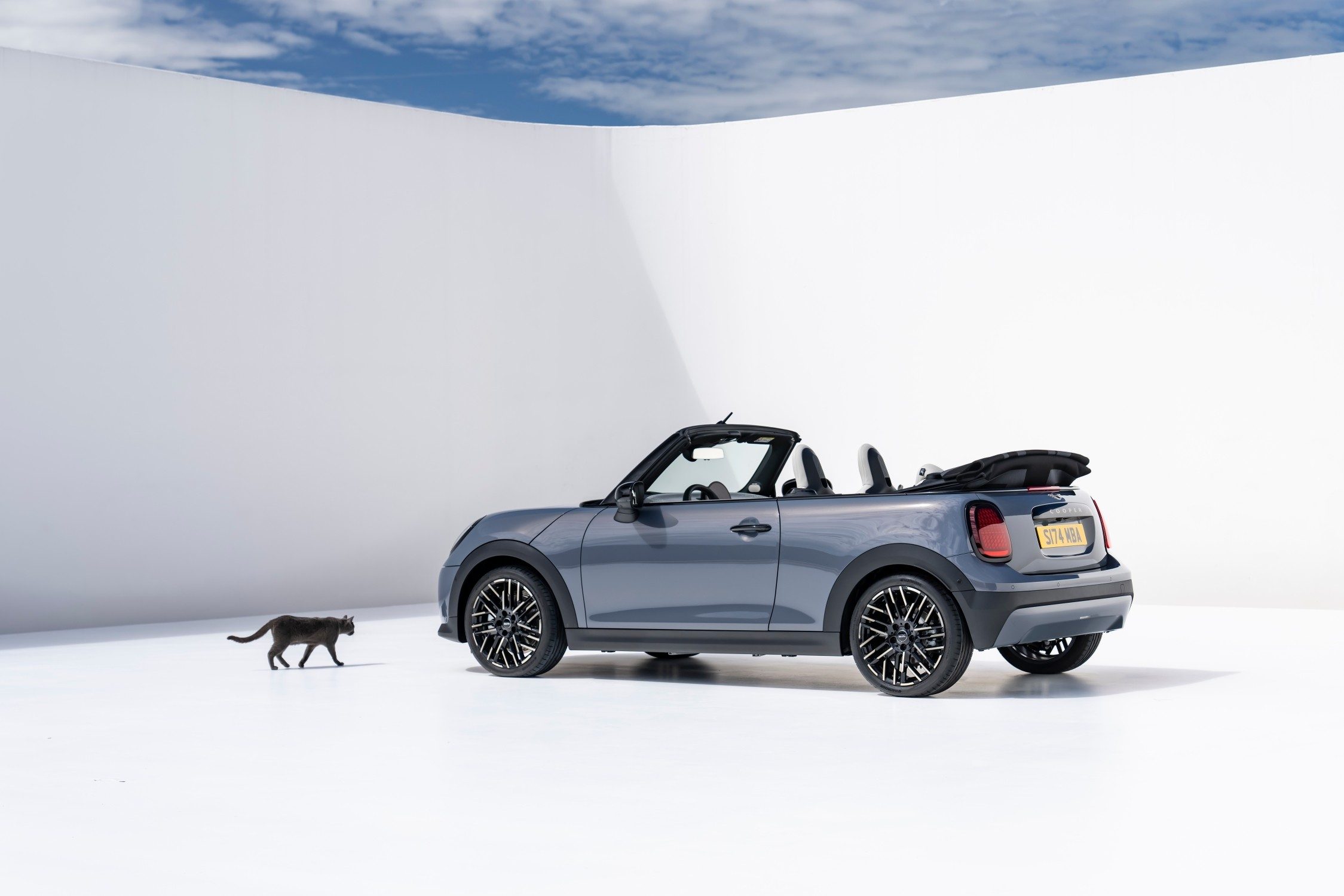 Mini Convertible appeals to slinky types.