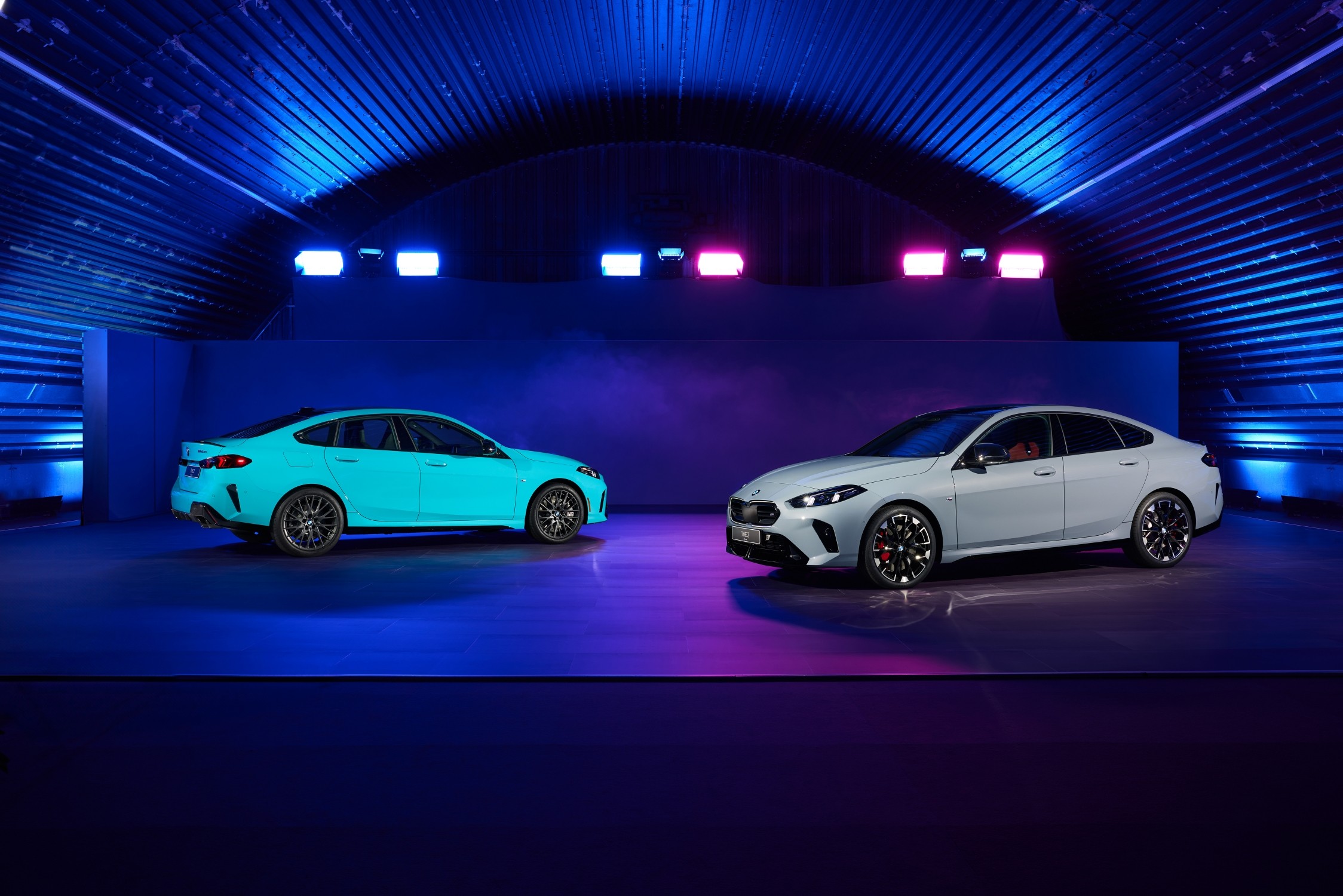 A couple of the new colours available in the 2 Series Gran Coupe.