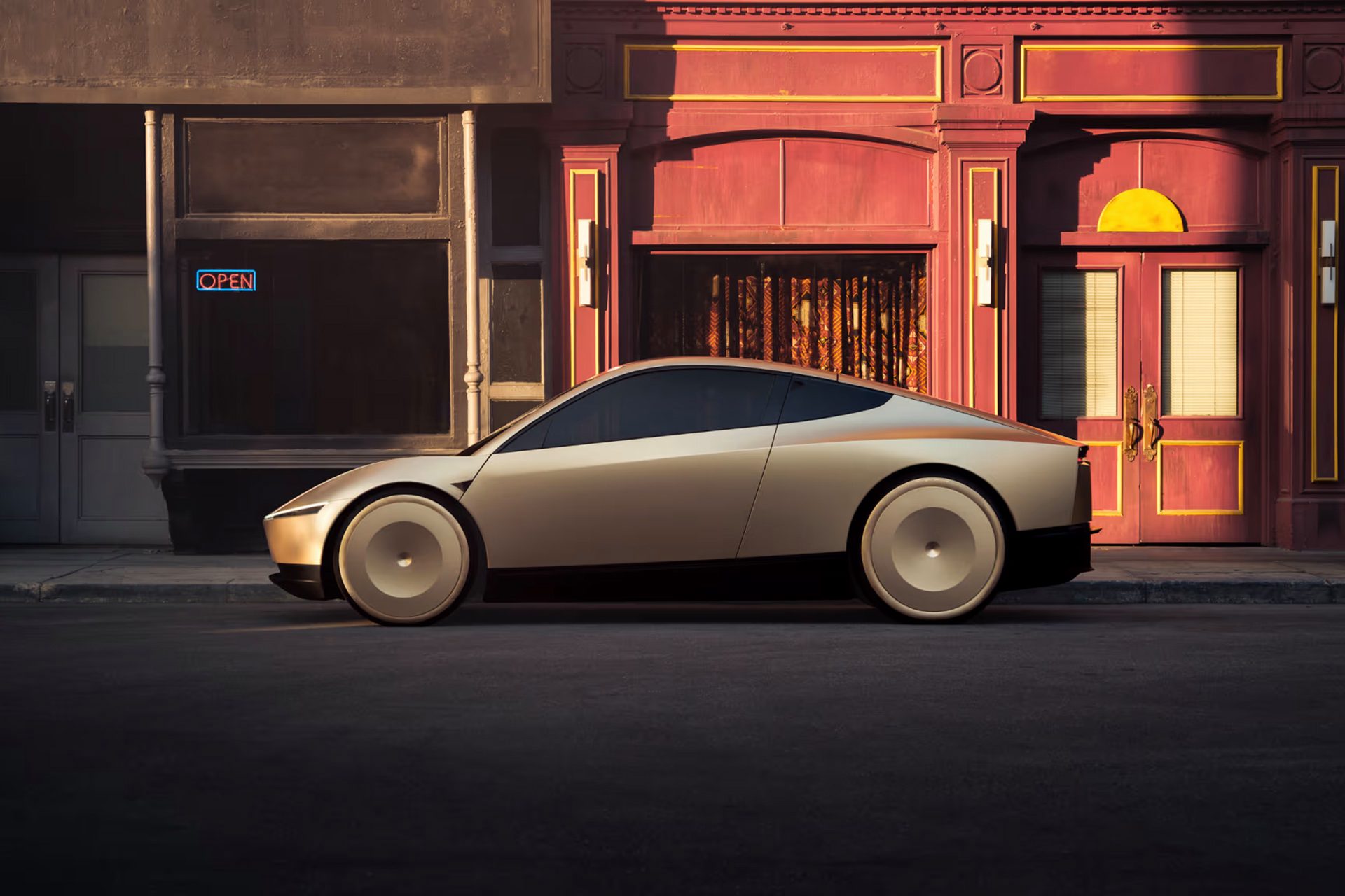 Robotaxi is one of the best designs yet from Tesla.