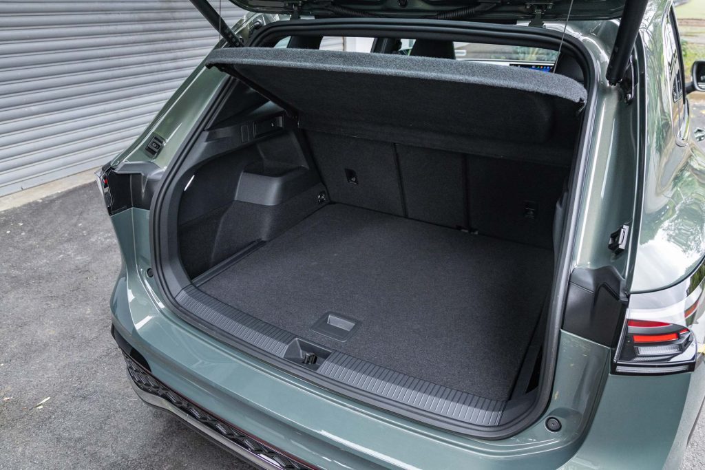 Boot space inside the 2024 VW Tiguan