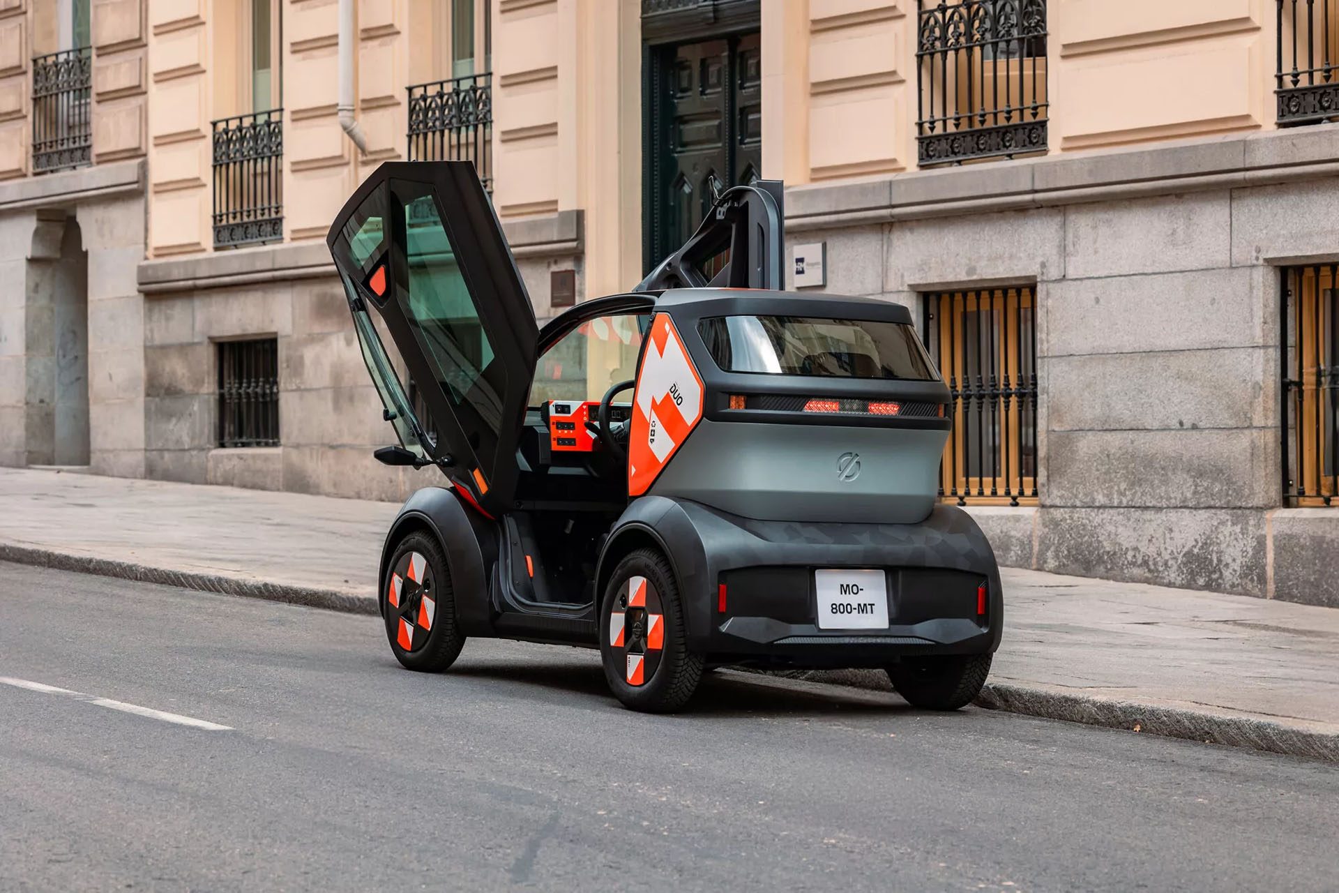 Scissor doors for this little baby, just like a Lambo.