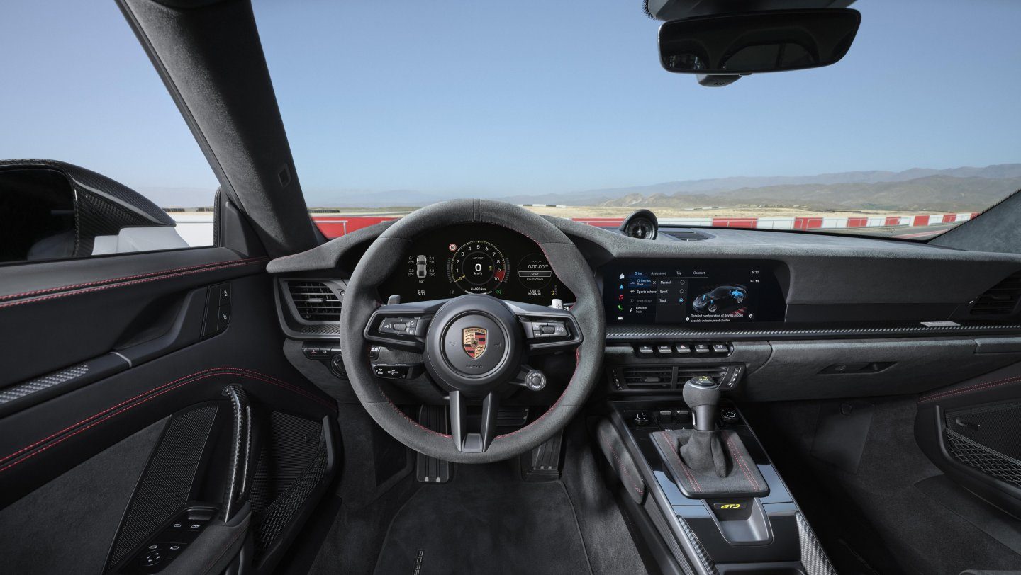 The business area of the GT3.