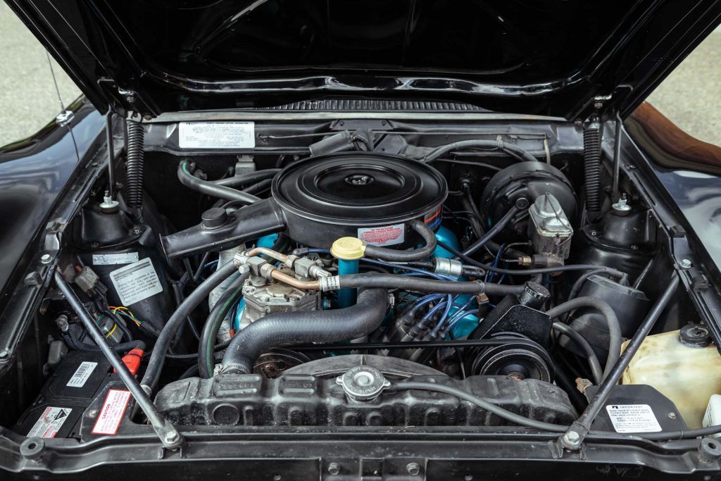 AMC Javelin 401 V8 engine bay