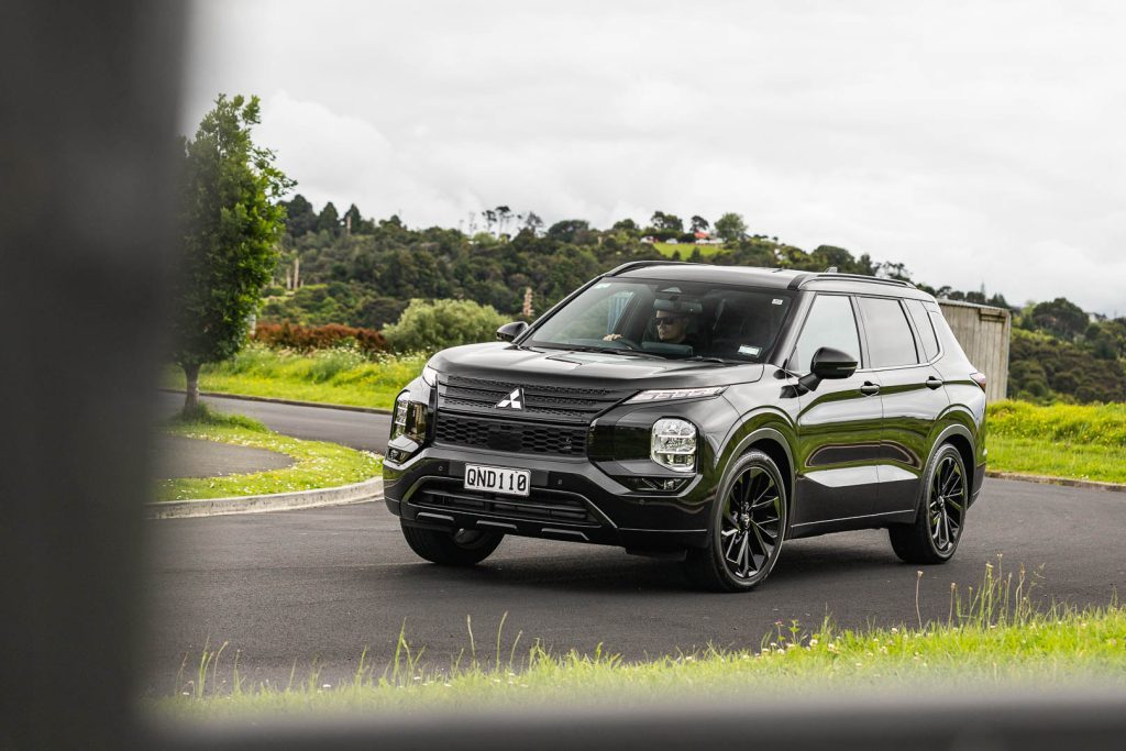 Cornering in the latest 2024 Mitsubishi Outlander