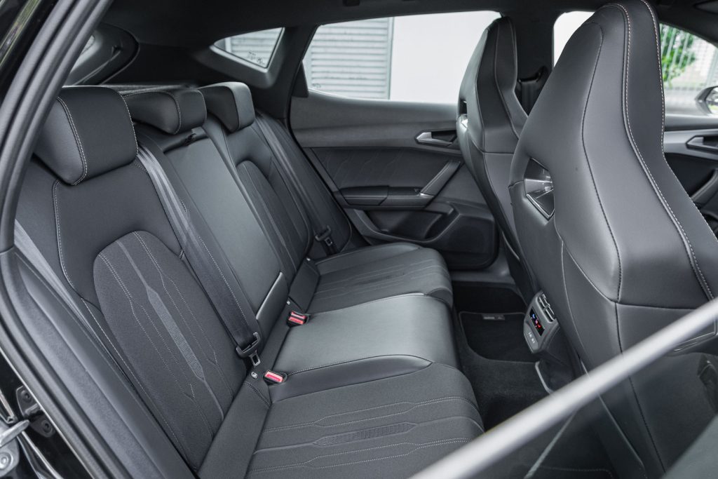 Cupra Formentor rear seats