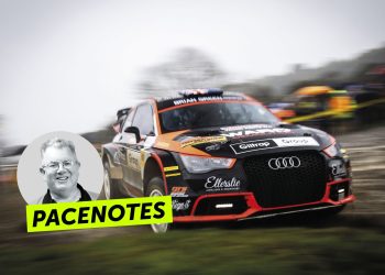 pacenotes 2024 cover - Audi rally car driving