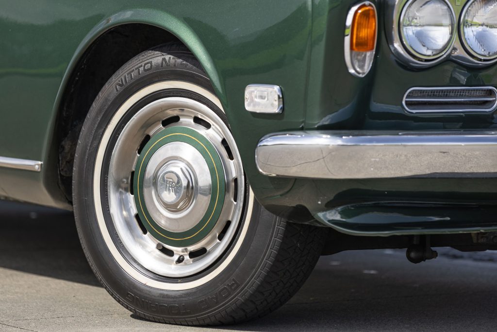 Rolls Royce wheel detail shot