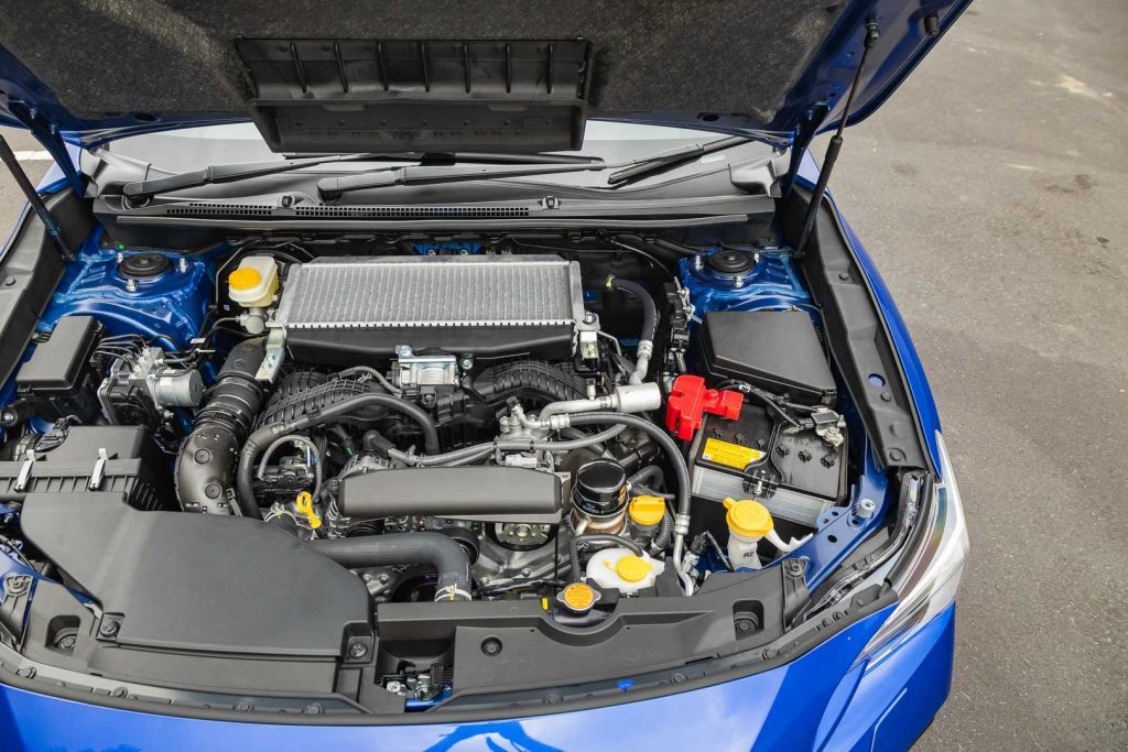 2024 Subaru WRX Todoroki engine bay