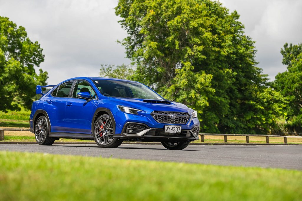 Front quarter shot of the 2024 Subaru WRX Todoroki