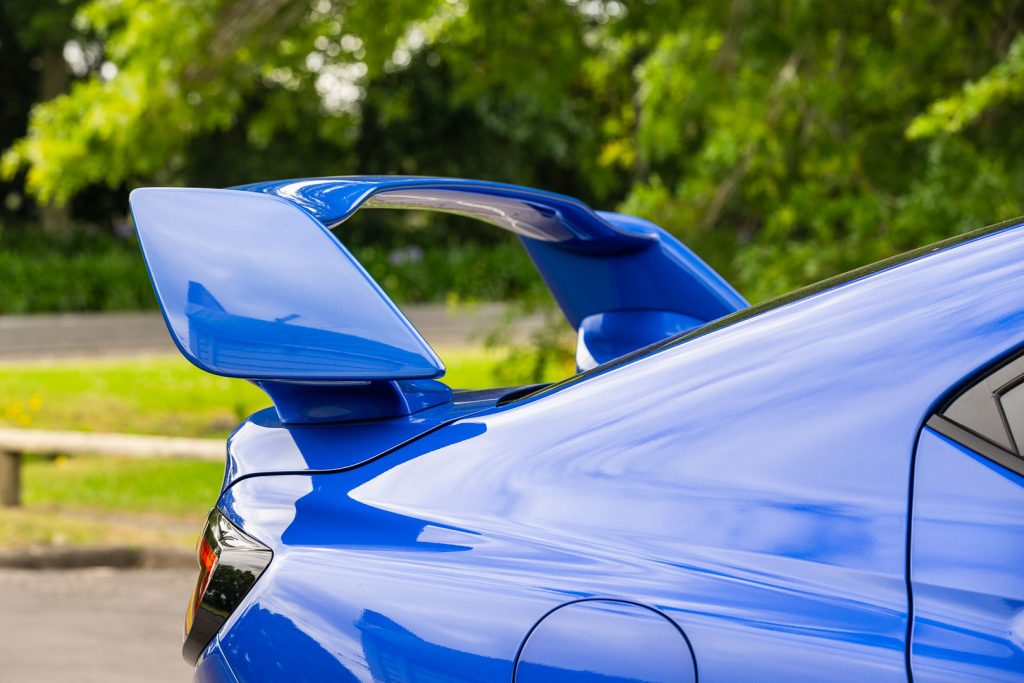 2024 Subaru WRX Todoroki rear wing detail