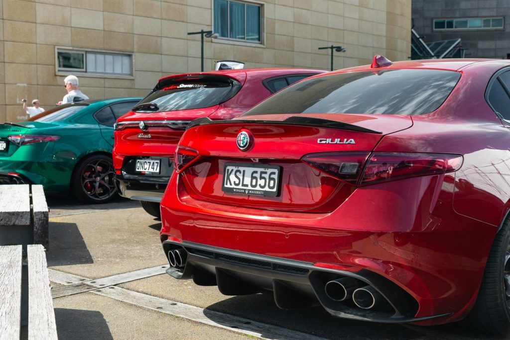 Alfa Romeo Giulia 2017 rear end