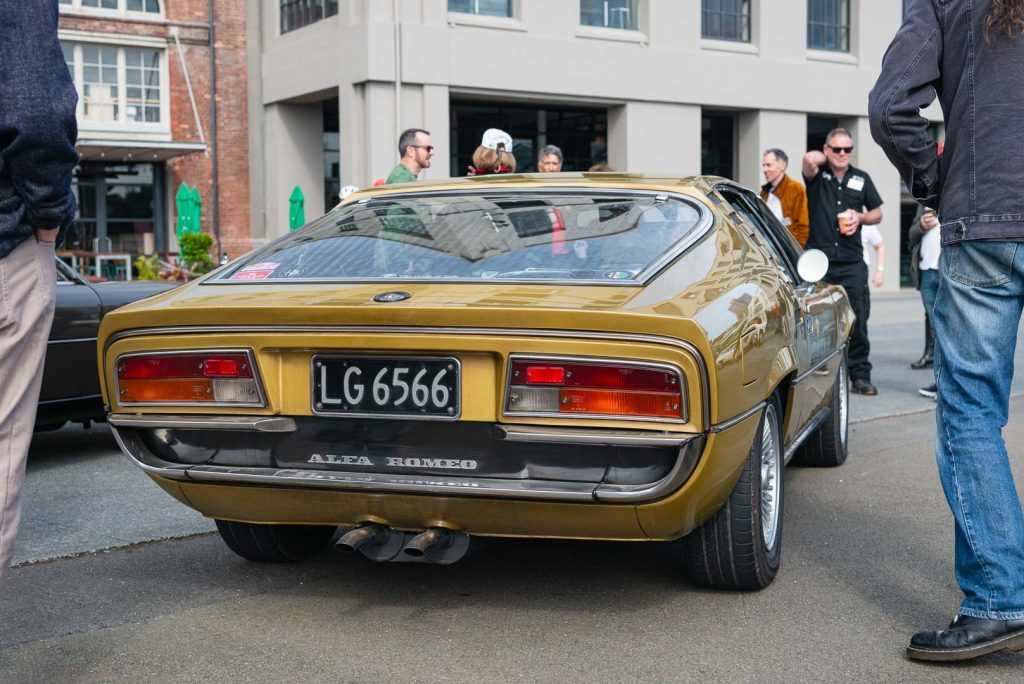 Alfa Romeo Montreal rear shot,