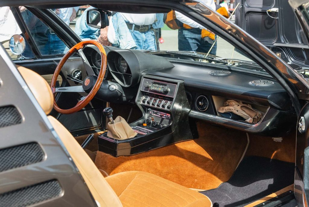 Interior of alfa romeo