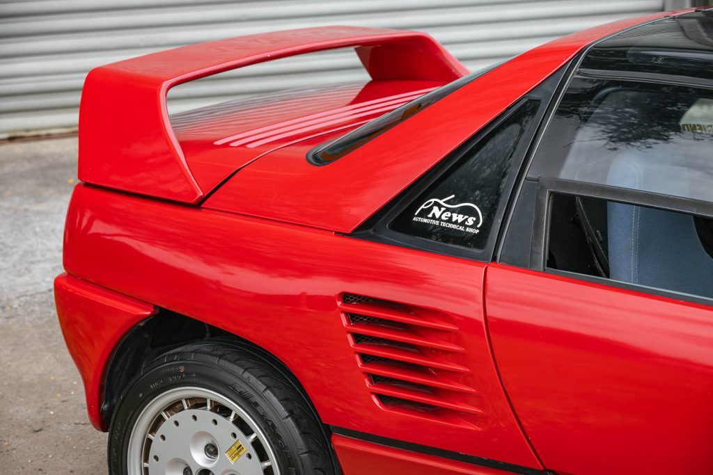 Mazdaspeed wing on the Autozam AZ-1