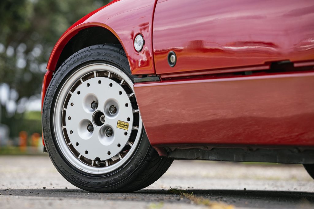 14 inch Autopista wheels on AZ-1 Autozam