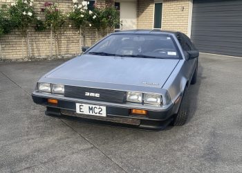 DeLorean was the most viewed car on Trade Me in 2024