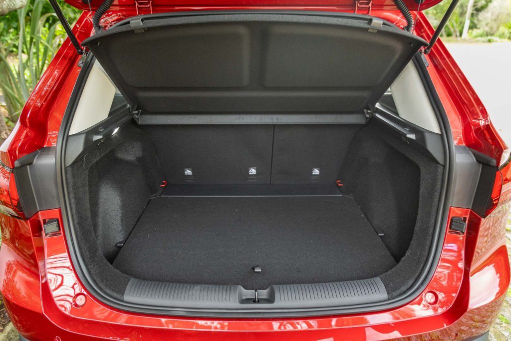 Boot space in MG ZS