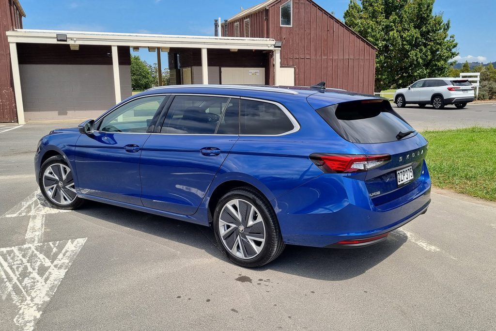 2025 Skoda Superb rear shot