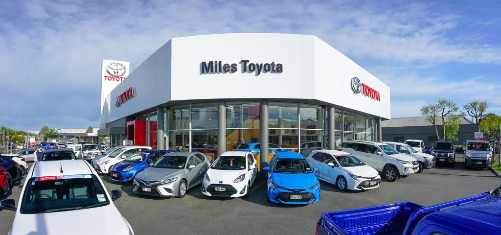 Miles Toyota, Used Cars Division.