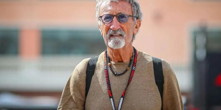 Eddie Jordan has died, seen here in a brown t shirt