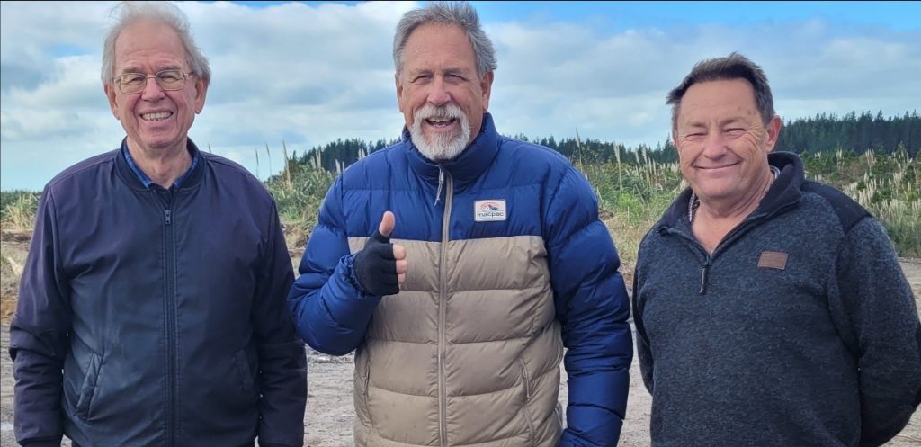 The three guys behind Thunder Ridge Motorsport Park.